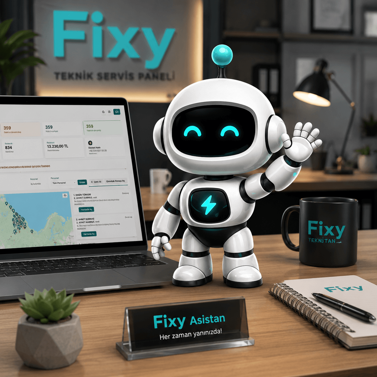 Tekpafix yapay zeka asistanı